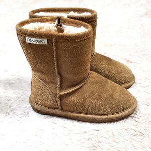 Bearpaw classic sherpa brown boots girls 11